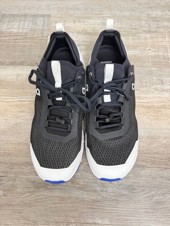 ON Cloudultra 2 Men’s Trail Running Shoes \'Black White Blue\', size 11.5 like NEW main image 4